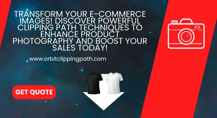 clipping path service for e-commerce